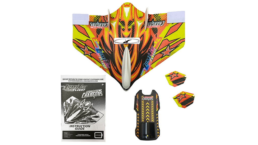Presentación de juguetes: WeCool Sonic Chargers Fire Hawk