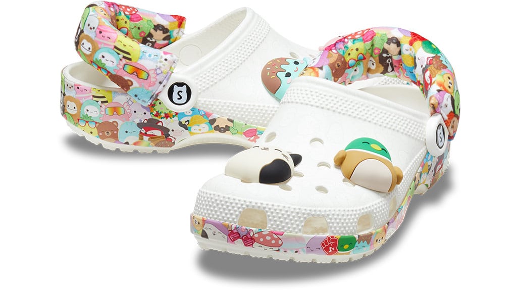 Los Crocs de Squishmallows son especialmente cómodos