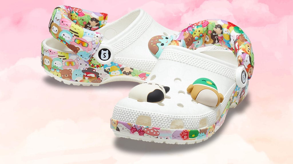 Los Crocs de Squishmallows son especialmente cómodos