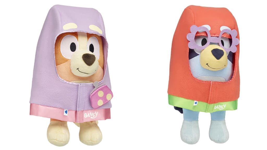 Crea tu propia figura de Bluey y Bingo en el Taller Build-A-Bear