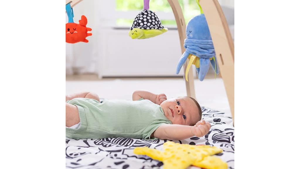 Presentación de juguetes: Melissa & Doug Ocean Easy-Fold alfombra de juego