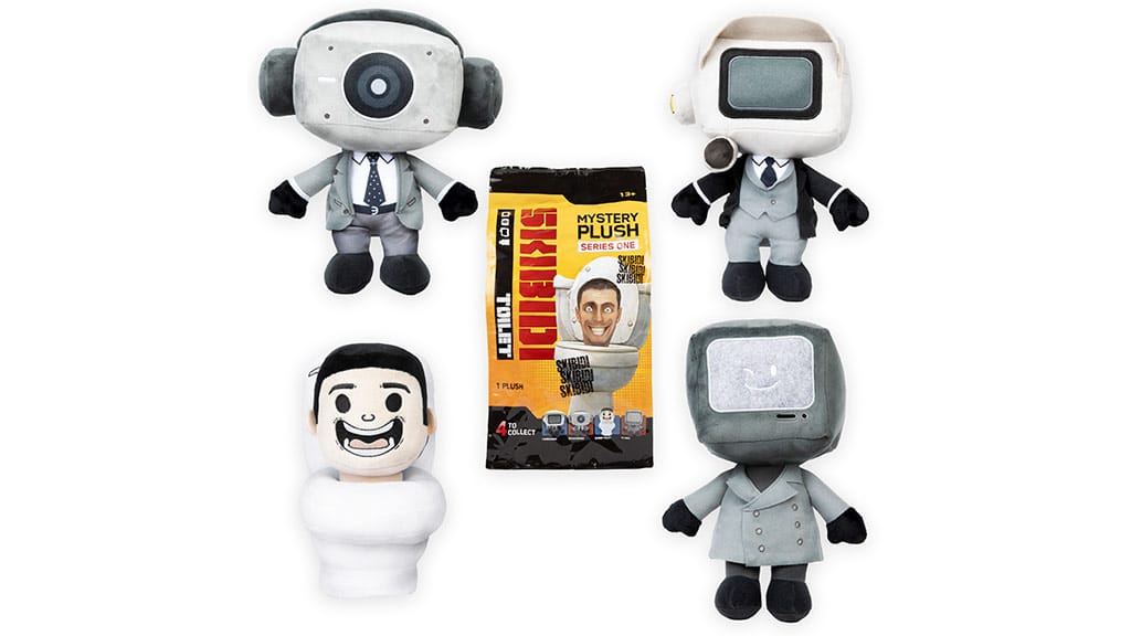 Descubre las sorpresas de Skibidi Toilet de la nueva colección de Bonkers Toys