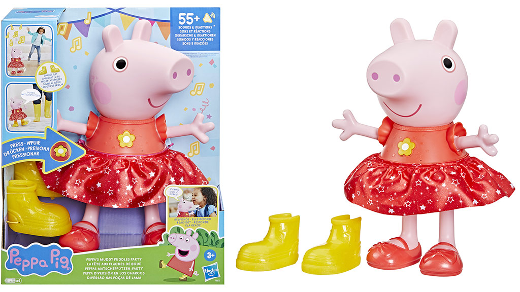 Presentación de juguetes: Hasbro Peppa Pig fiesta en el charco de barro