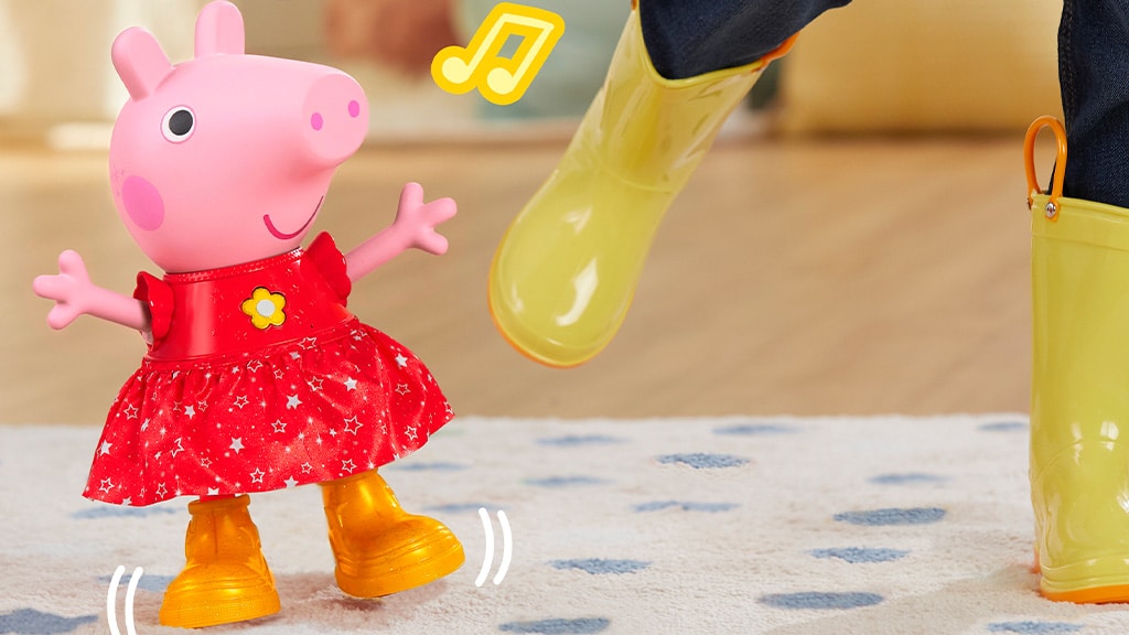 Presentación de juguetes: Hasbro Peppa Pig fiesta en el charco de barro