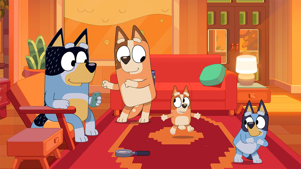 ¡Mira la nueva versión del icónico tema principal de Bluey!