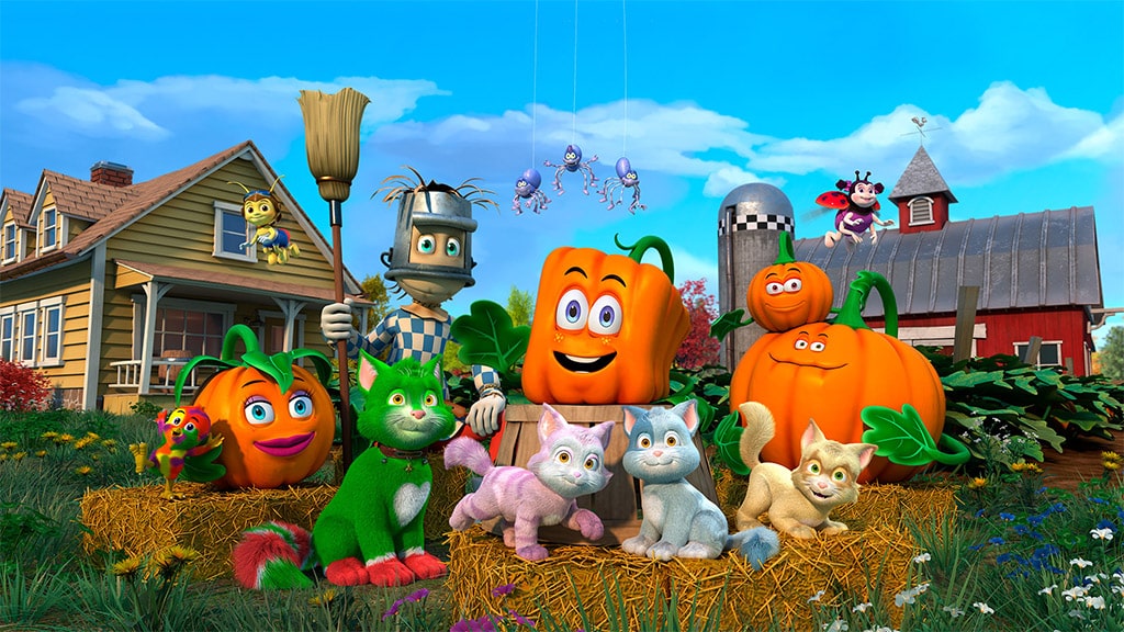 Spookley, la calabaza cuadrada ha regresado para la diversión de Halloween no aterradora