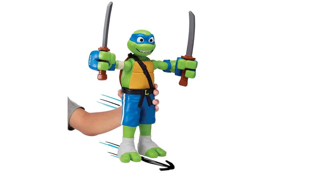 Presentación de juguetes: Playmates Toys Teenage Mutant Ninja Turtles - Roll N’ Punch figuras