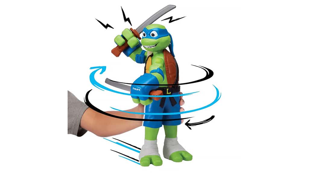 Presentación de juguetes: Playmates Toys Teenage Mutant Ninja Turtles - Roll N’ Punch figuras