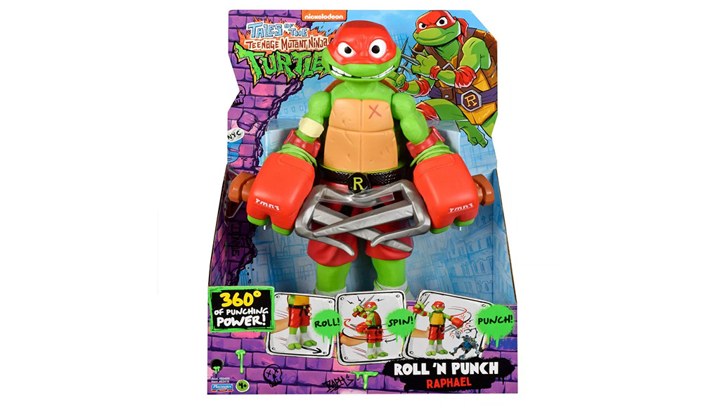 Presentación de juguetes: Playmates Toys Teenage Mutant Ninja Turtles - Roll N’ Punch figuras