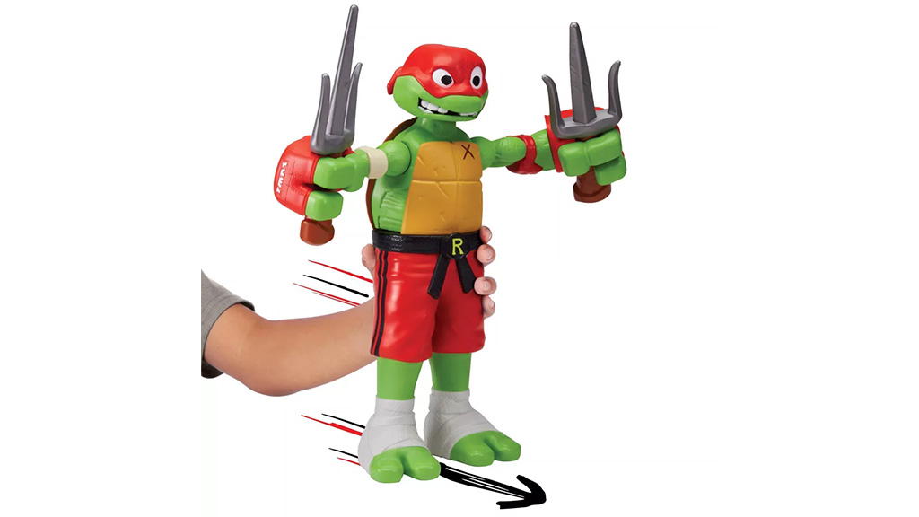 Presentación de juguetes: Playmates Toys Teenage Mutant Ninja Turtles - Roll N’ Punch figuras