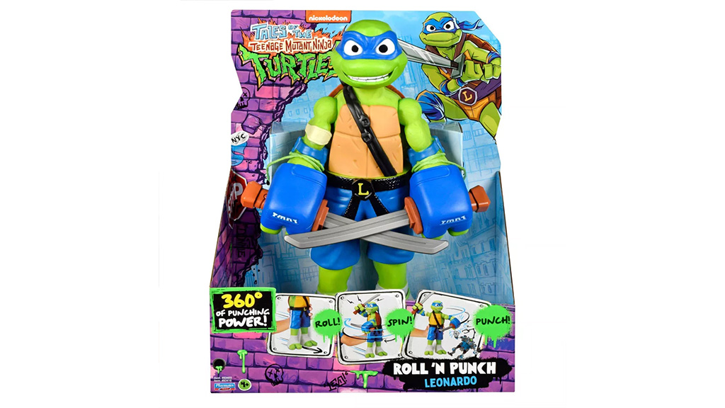 Presentación de juguetes: Playmates Toys Teenage Mutant Ninja Turtles - Roll N’ Punch figuras