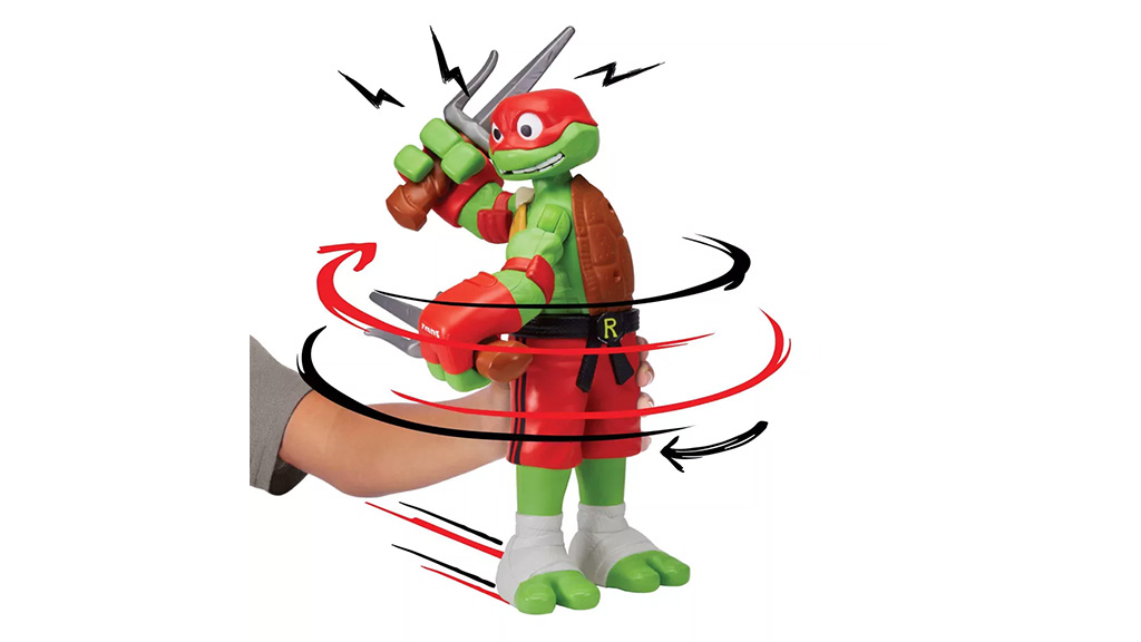 Presentación de juguetes: Playmates Toys Teenage Mutant Ninja Turtles - Roll N’ Punch figuras