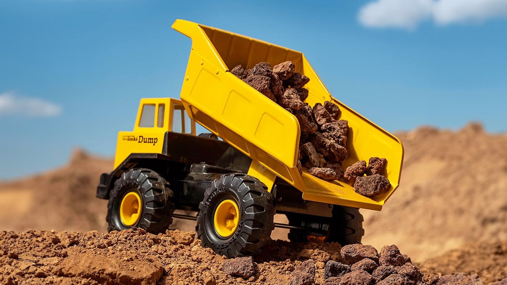 Presentación de juguetes: Basic Fun! Tonka Retro Mighty Dump Truck – Edición de coleccionista