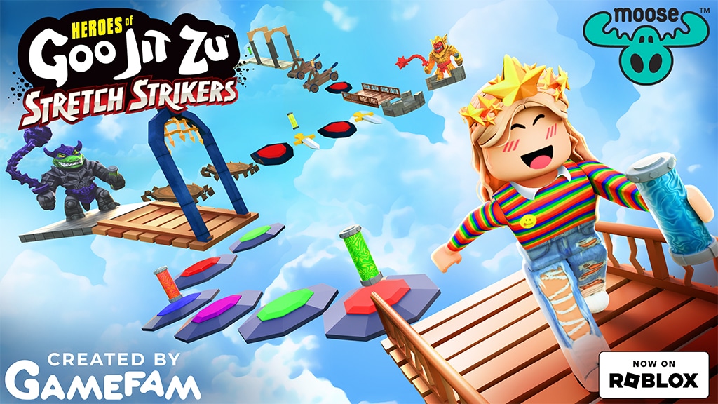 Gamefam y Moose Toys presentan la experiencia Goo Jit Zu Roblox