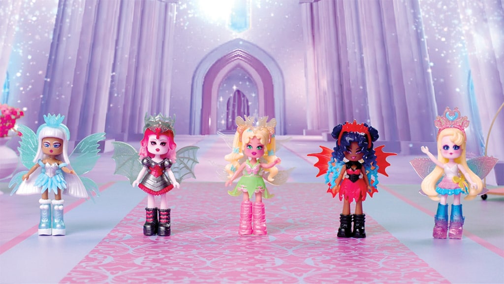 Presentación de juguetes: figuras Core Deluxe de 7 cm de Jazwares Royale High