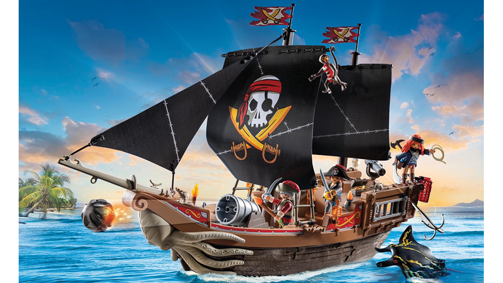 Presentación de juguetes: Playmobil gran barco pirata