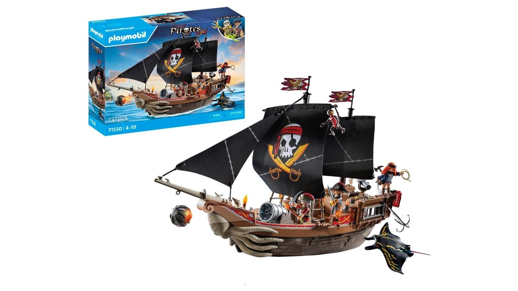 Presentación de juguetes: Playmobil gran barco pirata