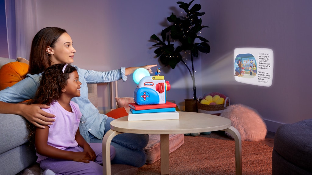 La nueva colección de proyector Little Tikes incluye los libros de PAW Patrol y Baby Shark
