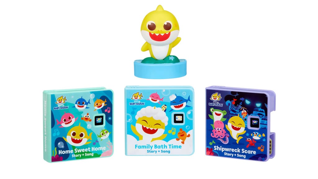 La nueva colección de proyector Little Tikes incluye los libros de PAW Patrol y Baby Shark
