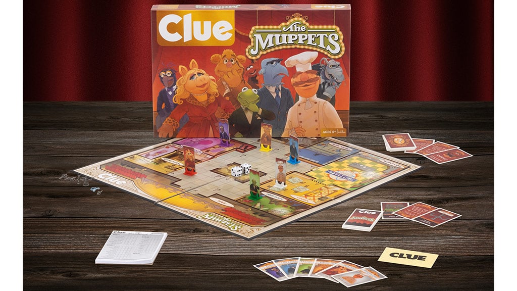 ¡Resuelve un asesinato con los personajes de The Muppet Show en el juego de mesa Clue!