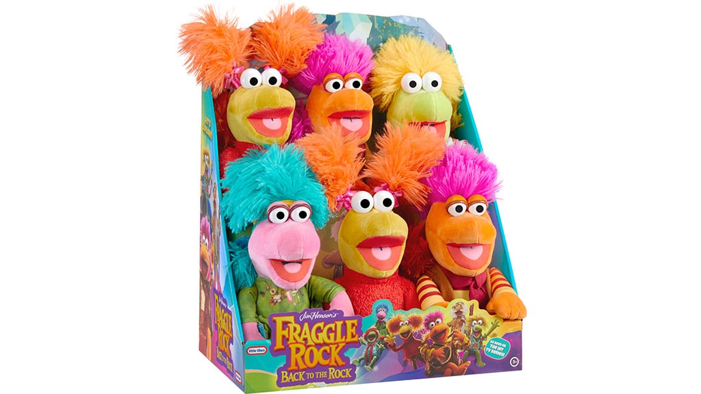 Los nuevos peluches de Little Tikes de Fraggle Rock nos transportan de vuelta al mundo de Rock