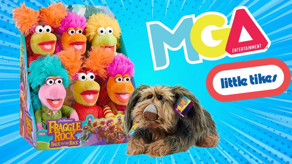 Los nuevos peluches de Little Tikes de Fraggle Rock nos transportan de vuelta al mundo de Rock