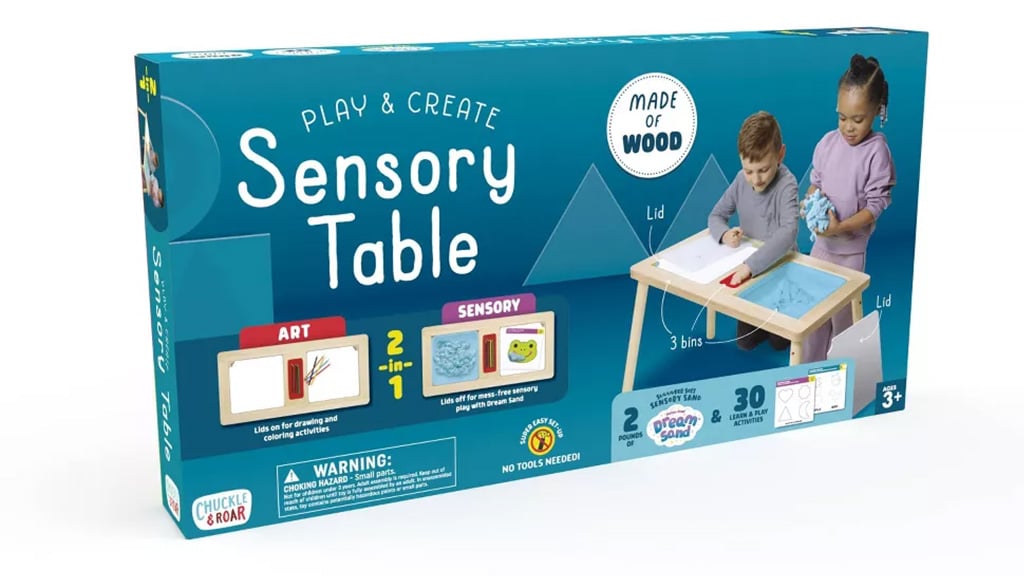 Buffalo Games Play & Create mesa sensorial