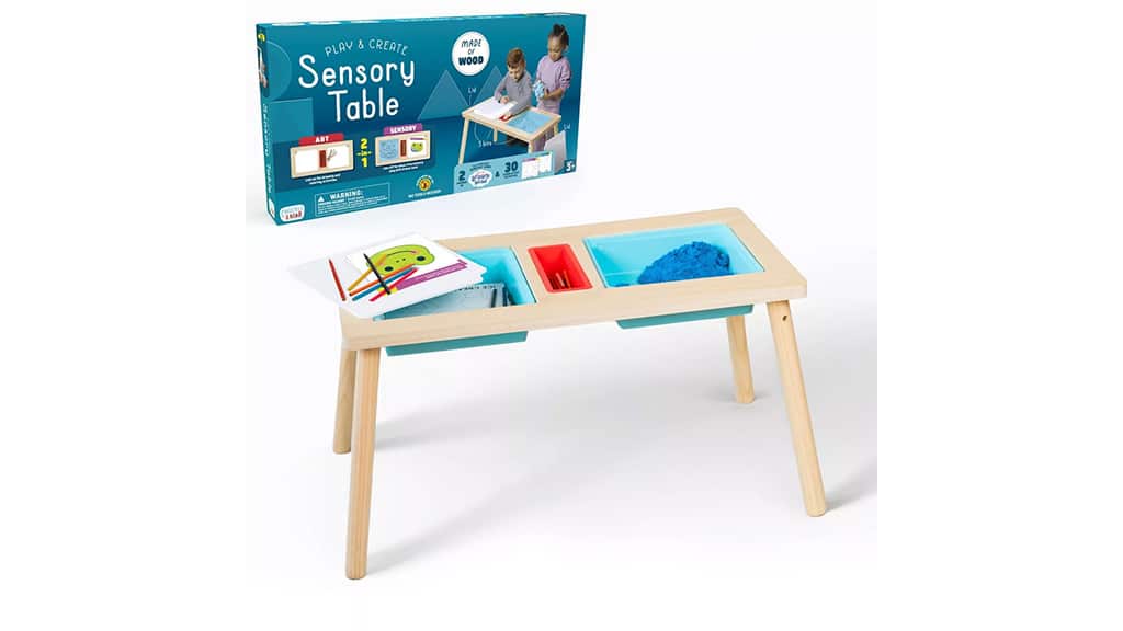 Buffalo Games Play & Create mesa sensorial
