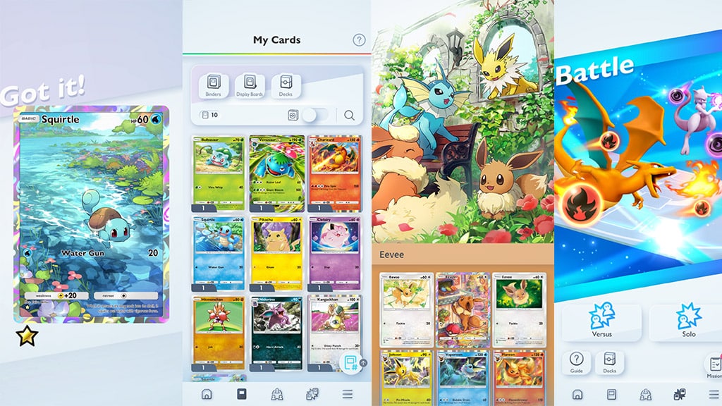 Atrapa a los Pokémon en el camino con el Coleccionista de Cartas