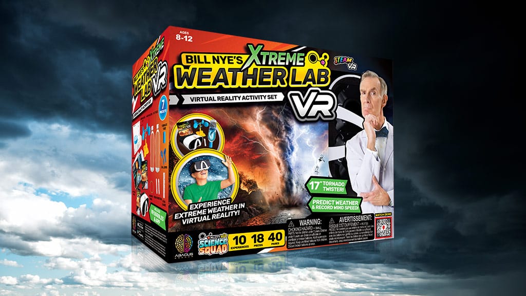 Abacus Brands: Bill Nye Laboratorio de Clima Extremo VR