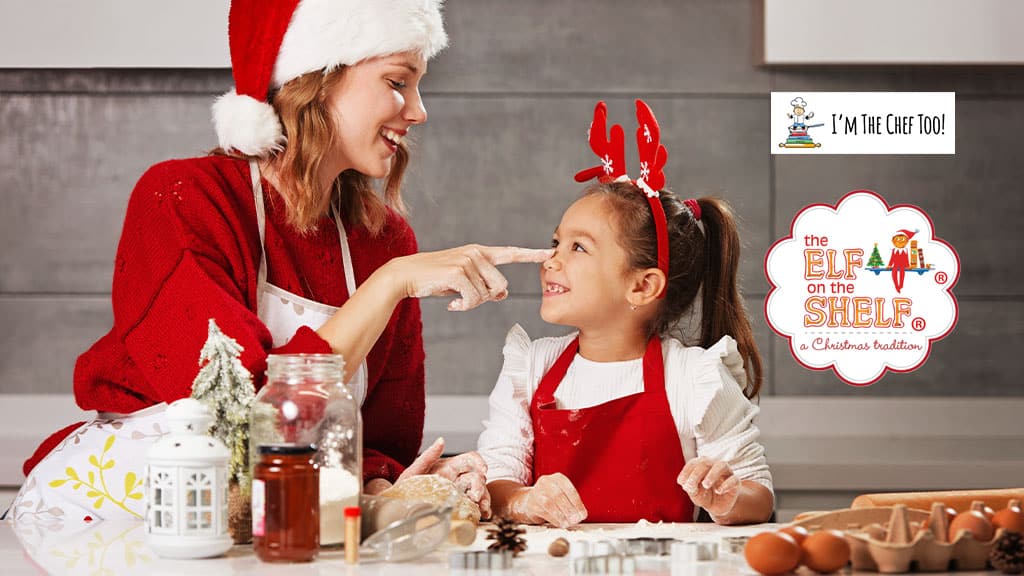 ¡Dulces delicias festivas con el Elfo en la repisa con juegos de hornear!