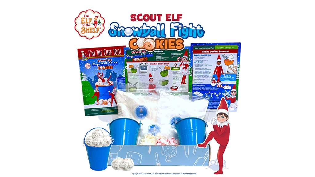 ¡Dulces delicias festivas con el Elfo en la repisa con juegos de hornear!