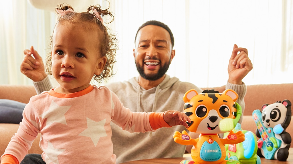John Legend y Fisher-Price crean música amigable para niños nominada a los Grammy