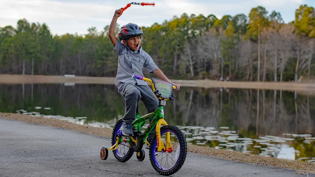 Dynacraft bicicleta de 16 pulgadas de Teenage Mutant Ninja Turtles