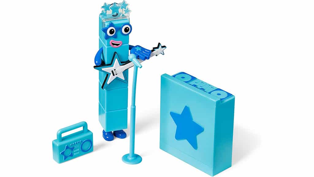hand2mind Numberblocks Cinco Estrella de la Música Escenario
