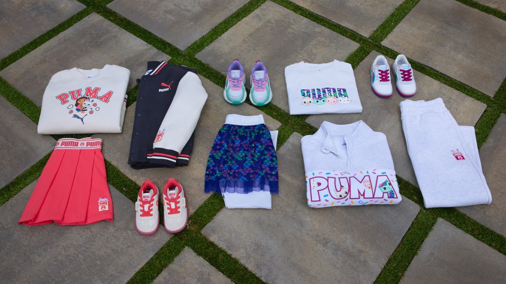 Exclusivo: La nueva ropa y zapatos inspirados en la casa de muñecas Gabi de Puma son perfectos