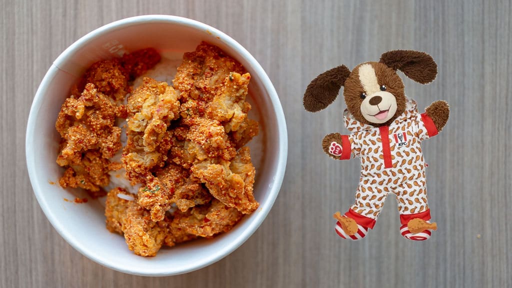 La colaboración entre KFC y Build-A-Bear para una adorable (y deliciosa) colección de peluches