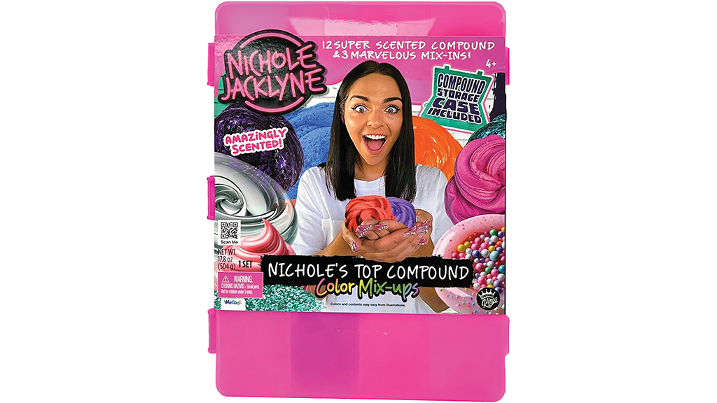 WeCool Toys Nichole Jacklyne Top Slimes kit de mezclador de colores