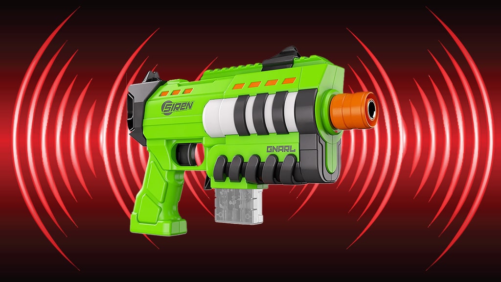 NSI International Siren Gnarl Ultra largo alcance lanzador de esponja