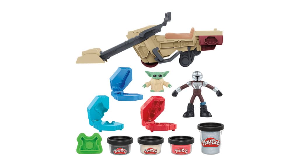 Protege el universo con los nuevos sets de Play-Doh de Star Wars y Marvel