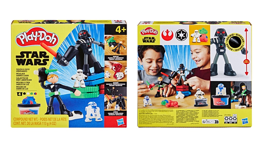 Protege el universo con los nuevos sets de Play-Doh de Star Wars y Marvel