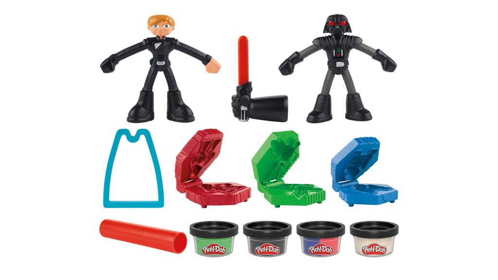 Protege el universo con los nuevos sets de Play-Doh de Star Wars y Marvel