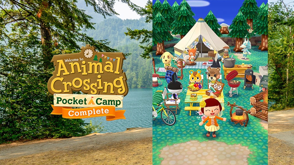 Crea y colecciona en la nueva aplicación Animal Crossing: Pocket Camp Complete.