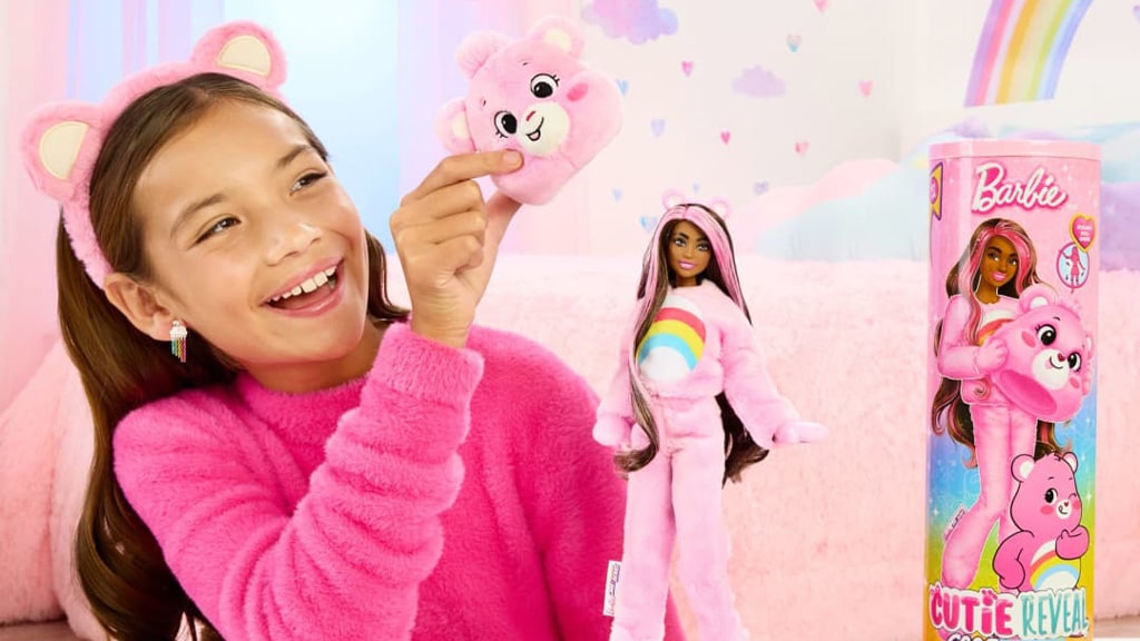 Barbie se une a los Care Bears con la nueva colección de muñecas