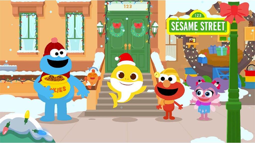 Los personajes de Sesame Street se sumergen en el océano de Baby Shark por una melodía festiva