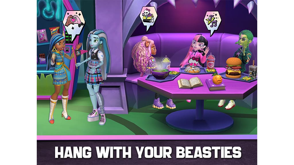 Este nuevo juego móvil de Monster High es aterradoramente divertido