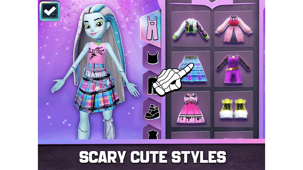 Este nuevo juego móvil de Monster High es aterradoramente divertido
