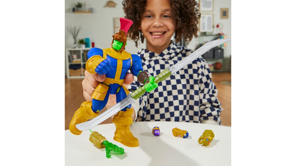 Combina a los personajes favoritos de tu familia con las figuras de acción MixMashers