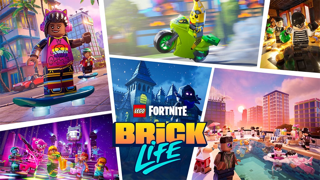 El Grupo LEGO y Epic Games presentan el renombrado LEGO Fortnite.
