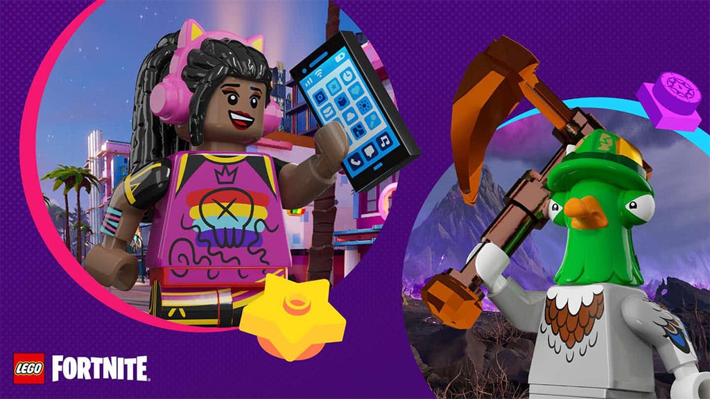 El Grupo LEGO y Epic Games presentan el renombrado LEGO Fortnite.